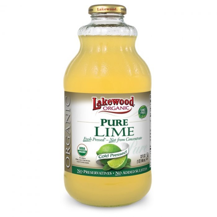 Lakewood Juice, Pure Lime 946ml